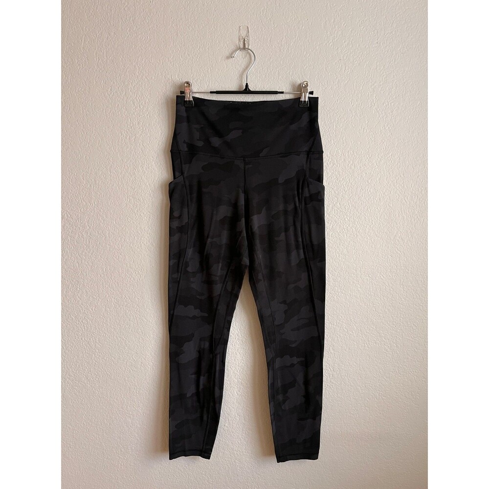 Lululemon Align High Rise Pant with Pockets 25" in Heritage 365 Camo Size US 8